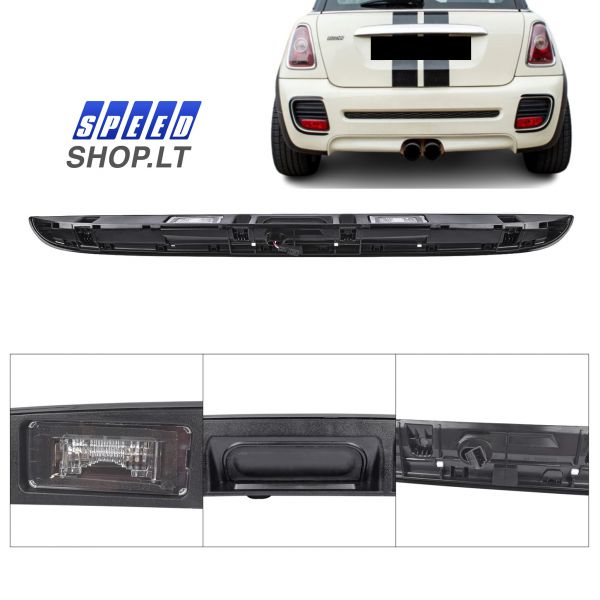  Mini Cooper R56 R57 R58 Numerių apšvietimo juosta 51133403611